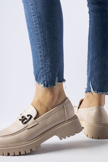 Silver loafers Ilana 2