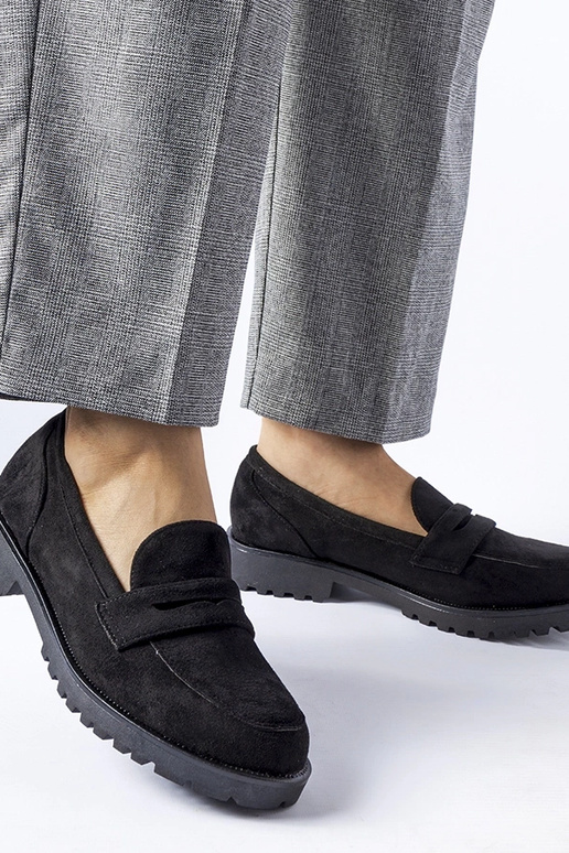 Silver loafers Ilana