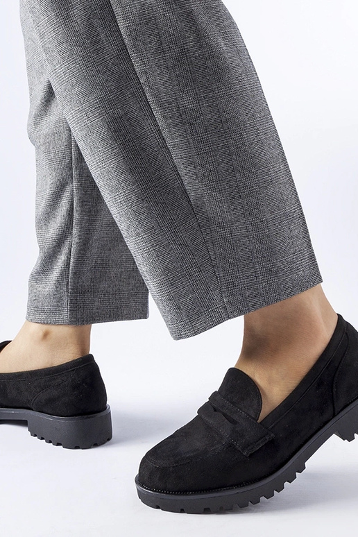 Silver loafers Ilana