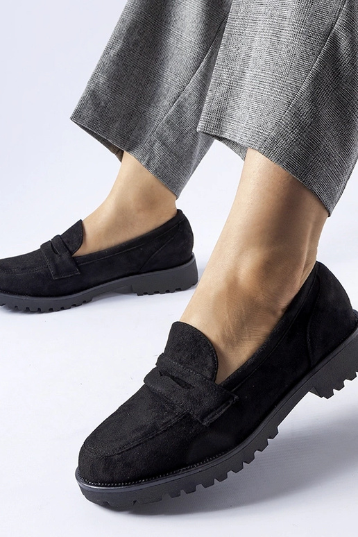 Silver loafers Ilana