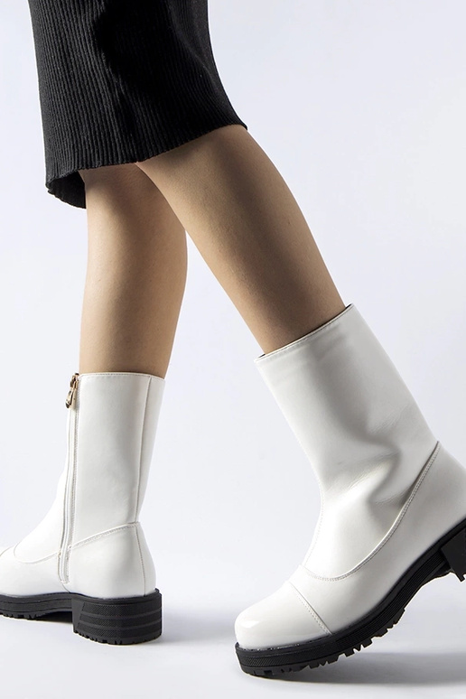 Black wedge heeled boots Etylioo Black wedge heeled boots Etylioo