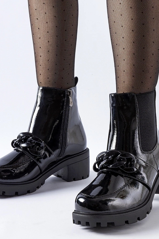 Black boots Lebel Black boots Lebel