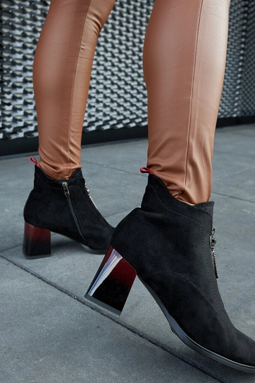 Black cowboy boots Aurore
