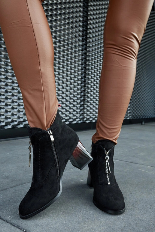 Black cowboy boots Aurore