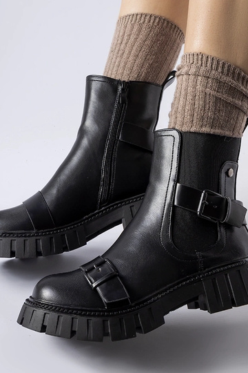 Black cowboy boots Aurore 2