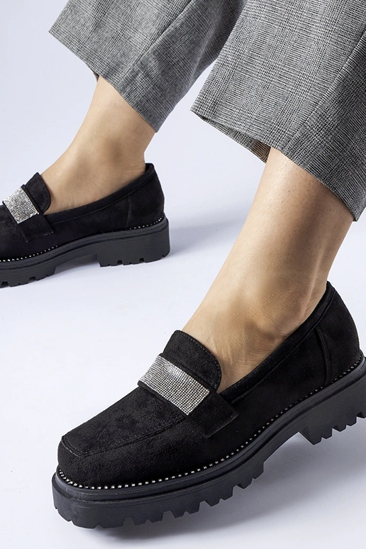 Silver loafers Ilana