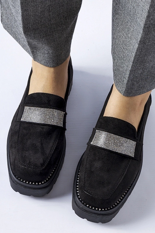 Silver loafers Ilana