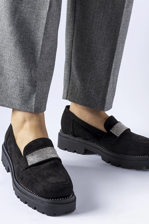 Silver loafers Ilana