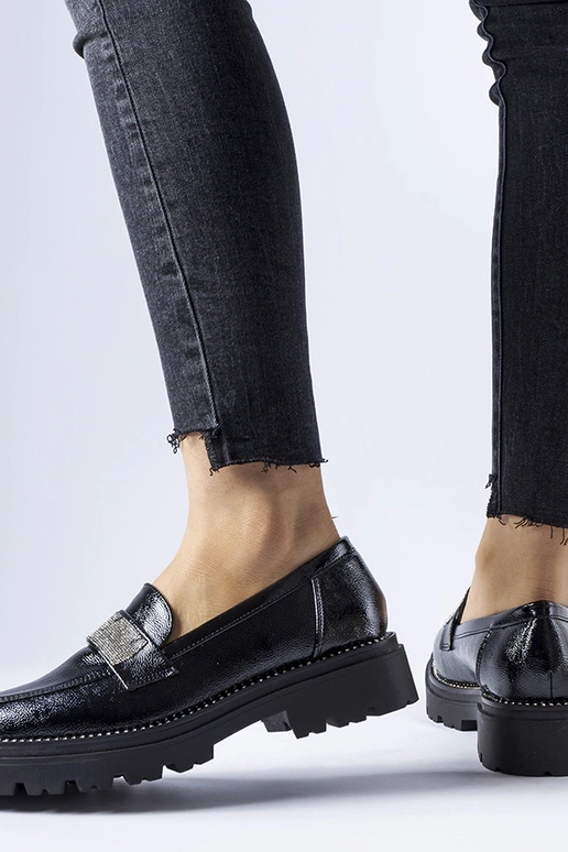 Silver loafers Ilana