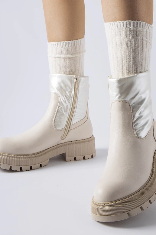 Beige boots Huff Beige boots Huff