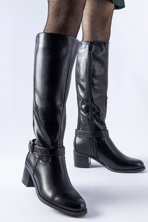 Black insulated boots Castro Black insulated boots Castro