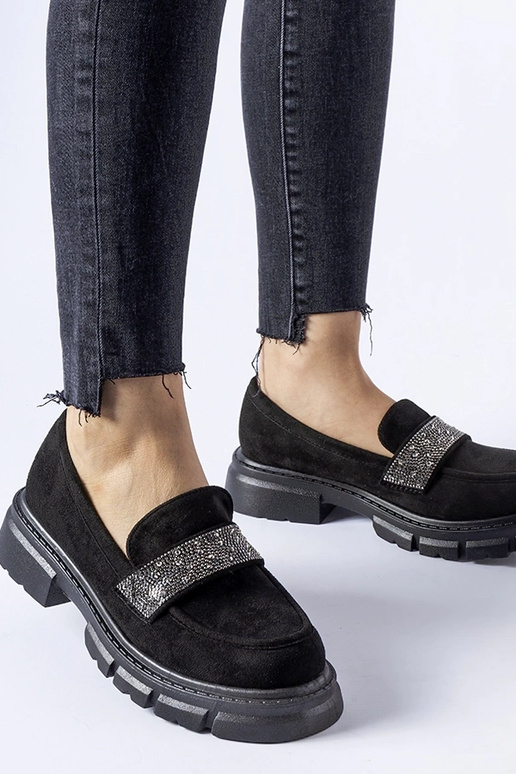 Silver loafers Ilana