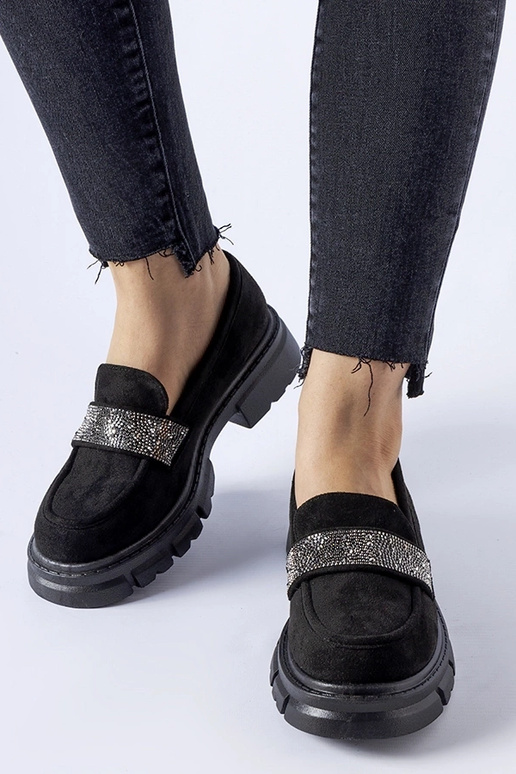 Silver loafers Ilana