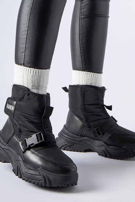 Black snowboots Arana