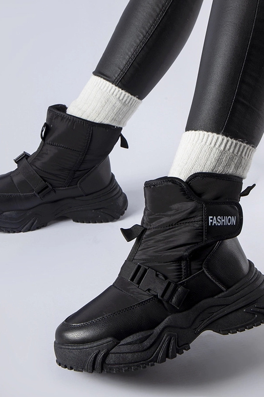 Black snowboots Arana