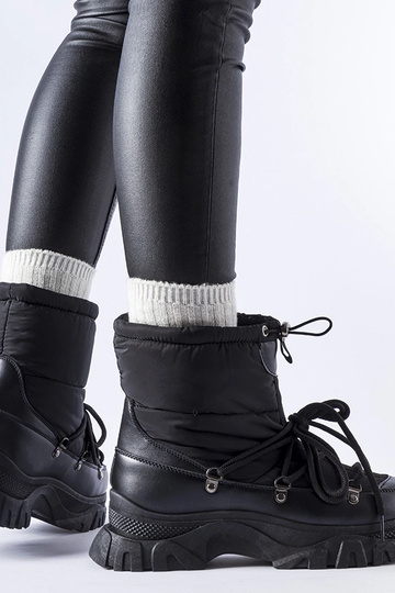 Black snowboots Arana
