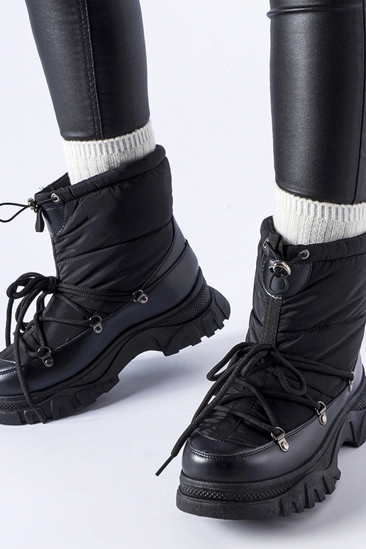 Black snowboots Arana