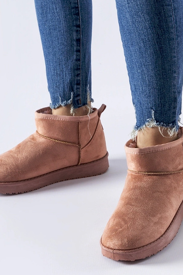 Różowe ocieplane krótkie...