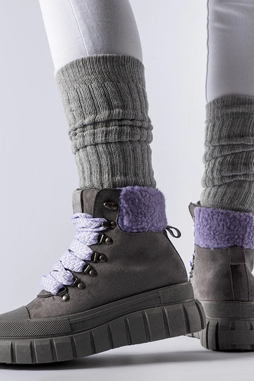 Szare botki z fioletowymi... 2