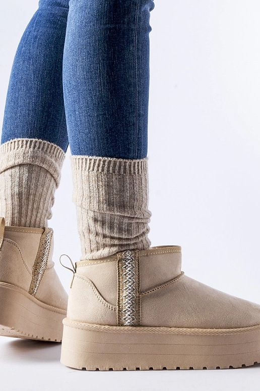 Black snowboots Arana