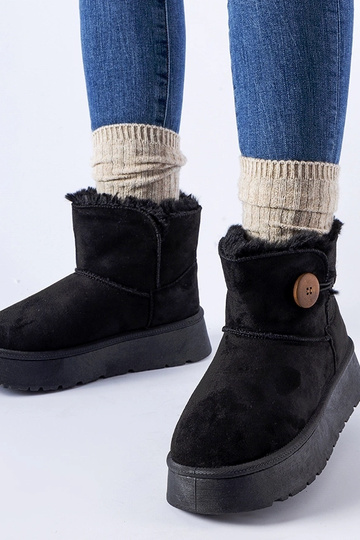 Black snowboots Nanna