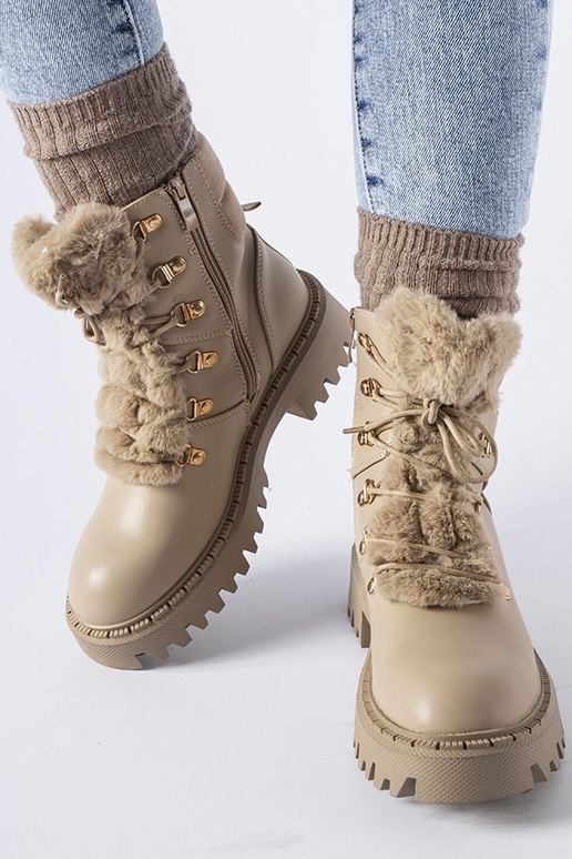 Beige boots Huff Beige boots Huff