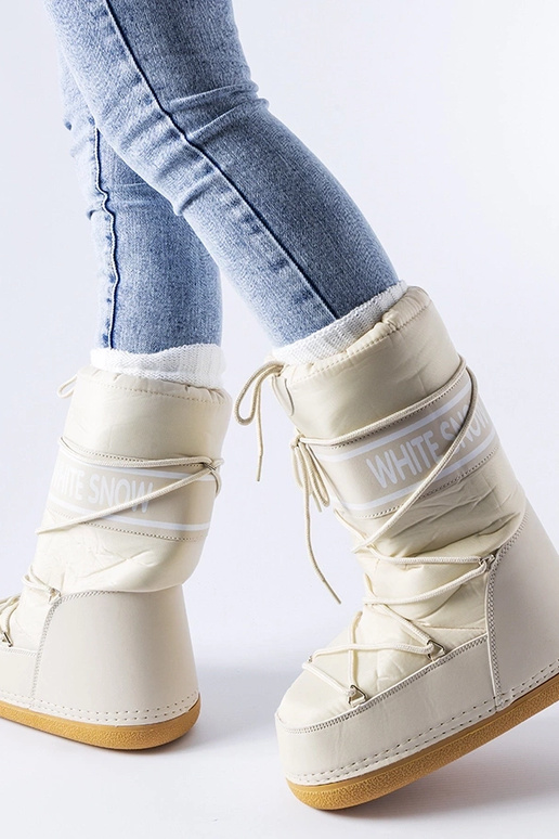 Black Kanga women's snow boots