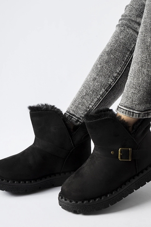 Black snowboots Arana