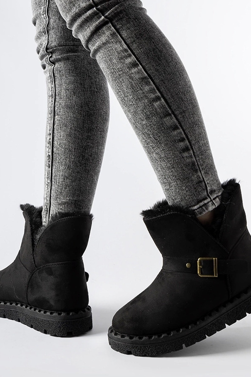 Black snowboots Arana