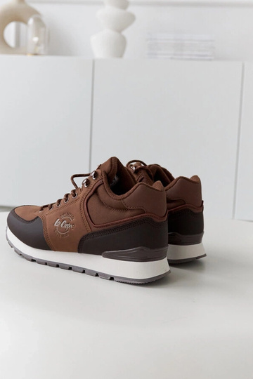 Brązowe sneakersy Lee... 2