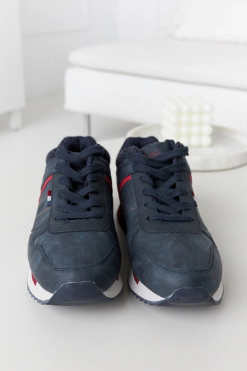 Granatowe sneakersy Lee... 2