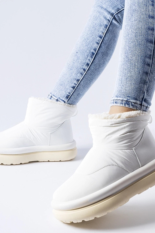 Białe ocieplane śniegowce Linwood Białe ocieplane śniegowce Linwood