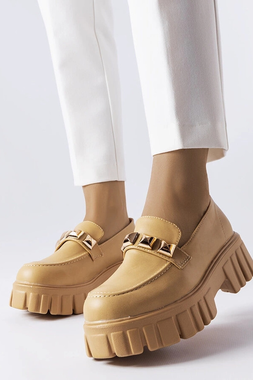 Silver loafers Ilana