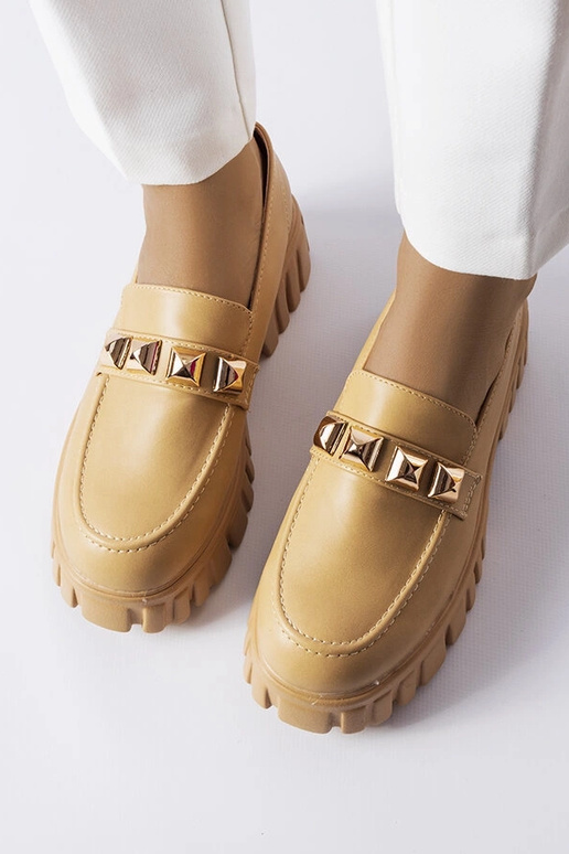 Silver loafers Ilana