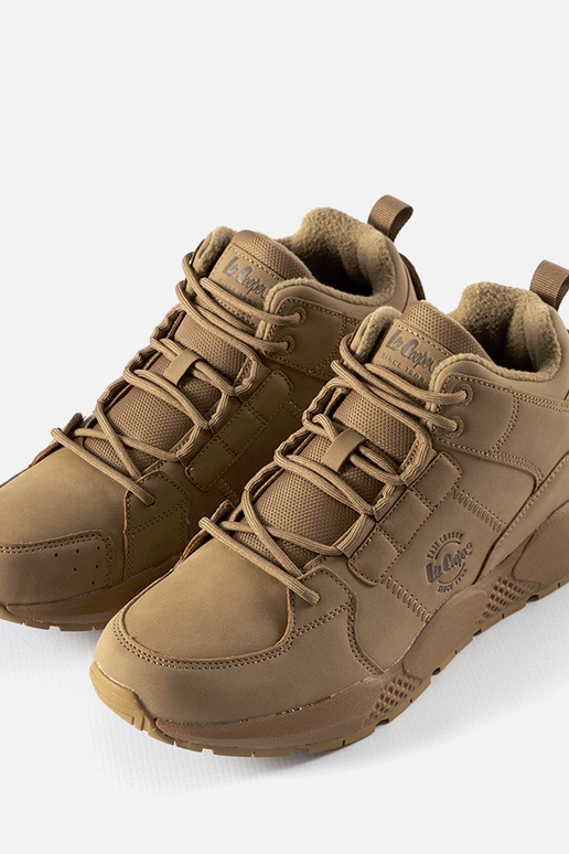 Brązowe sneakersy Lee Cooper...