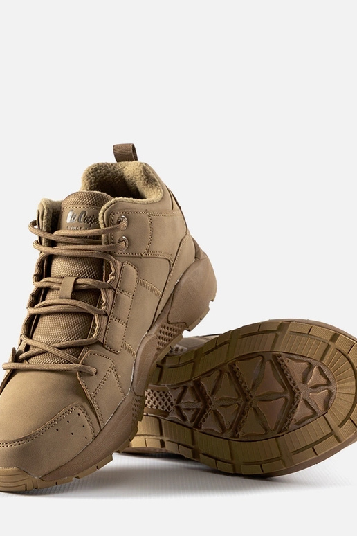 Brązowe sneakersy Lee Cooper...