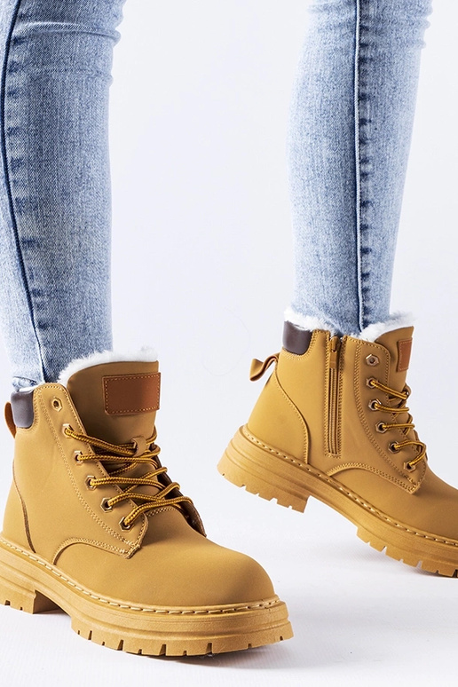 Brązowe ocieplane workery Stevens Brązowe ocieplane workery Stevens