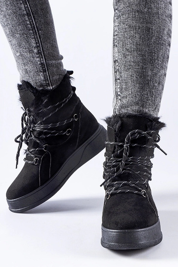 Black Kanga women's snow boots 2