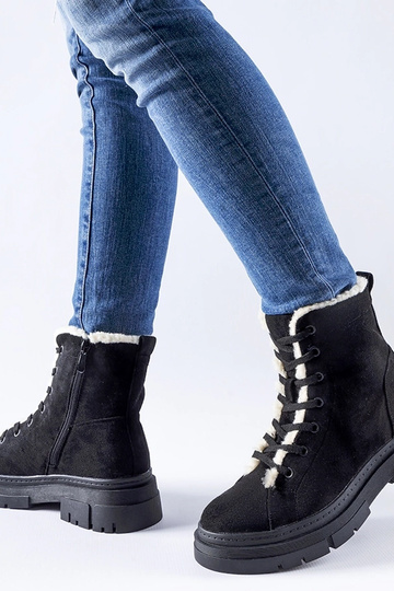 Black Kanga women's snow boots 2