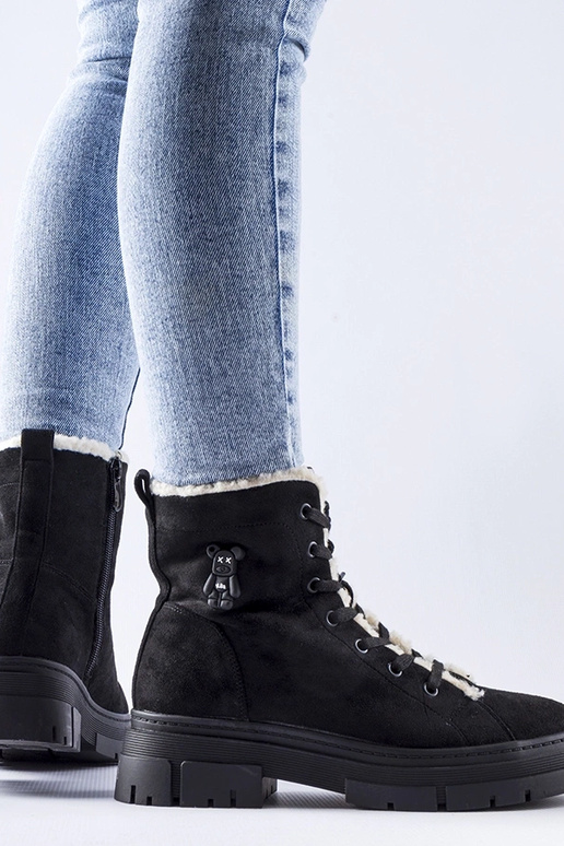 Black Kanga women's snow boots Black Kanga women's snow boots