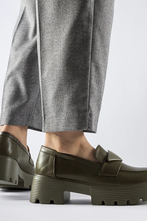 Silver loafers Ilana