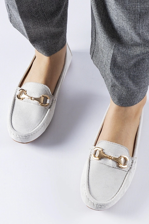 Silver loafers Ilana