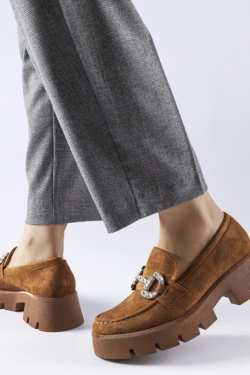 Silver loafers Ilana