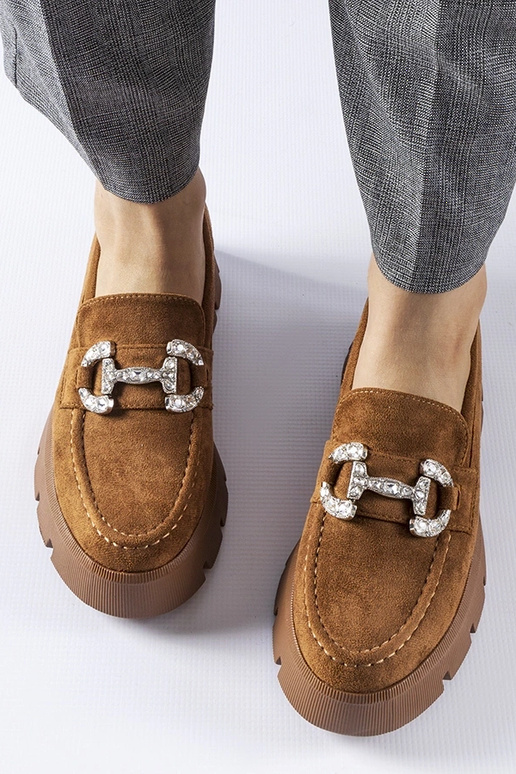 Silver loafers Ilana