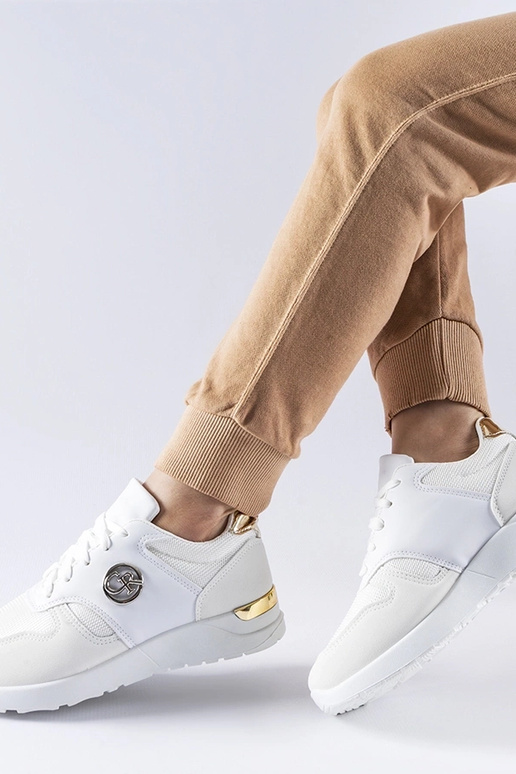 Białe sportowe sneakersy Almenno