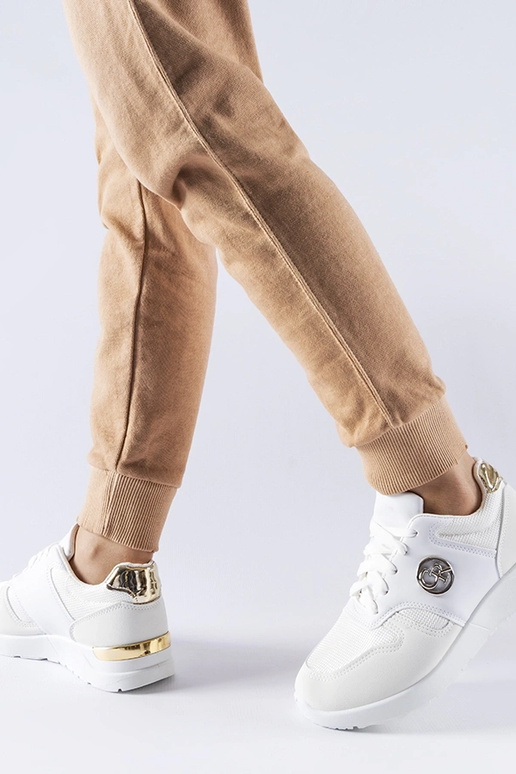 White trainers Justar