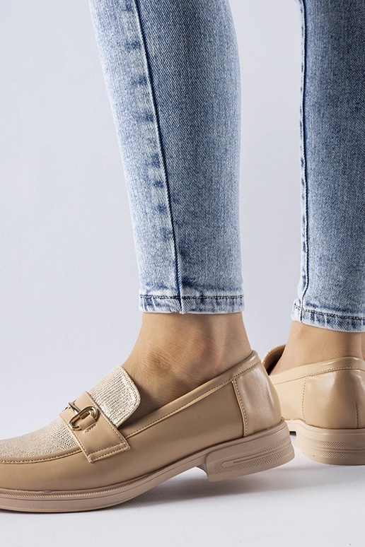 Silver loafers Ilana