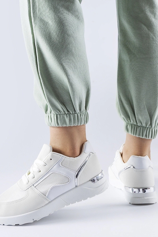 White trainers Justar