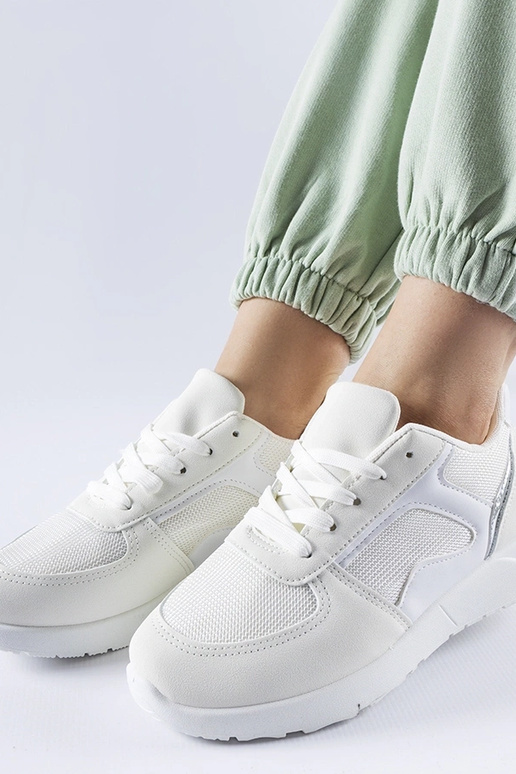 Buty sportowe damskie białe sneakersy...