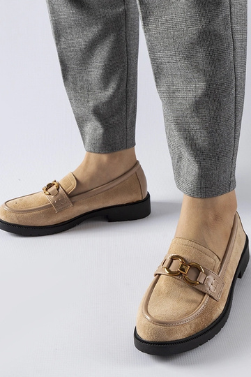 Silver loafers Ilana